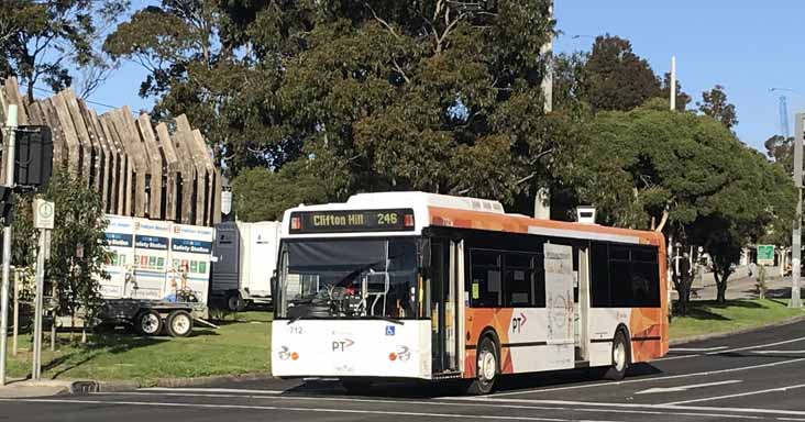 Transdev Melbourne Mercedes O405NH Custom 550 712